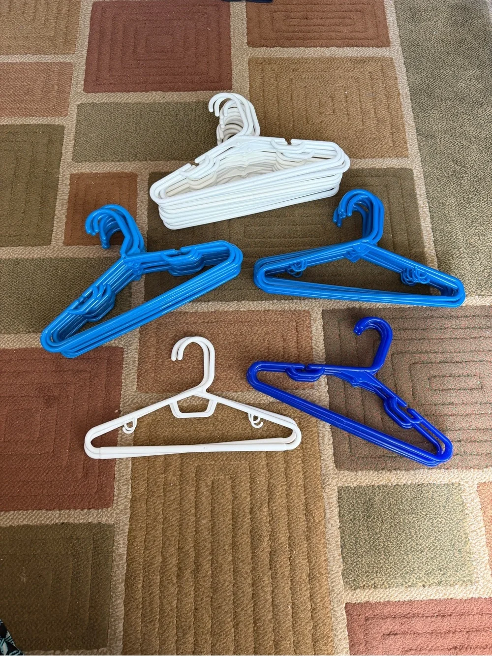 Kids Baby Toddler Plastic Hanger - Lot of 40
